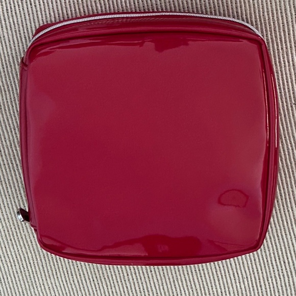 Dior Patent Red cosmetic pouch EUC - Picture 4 of 9